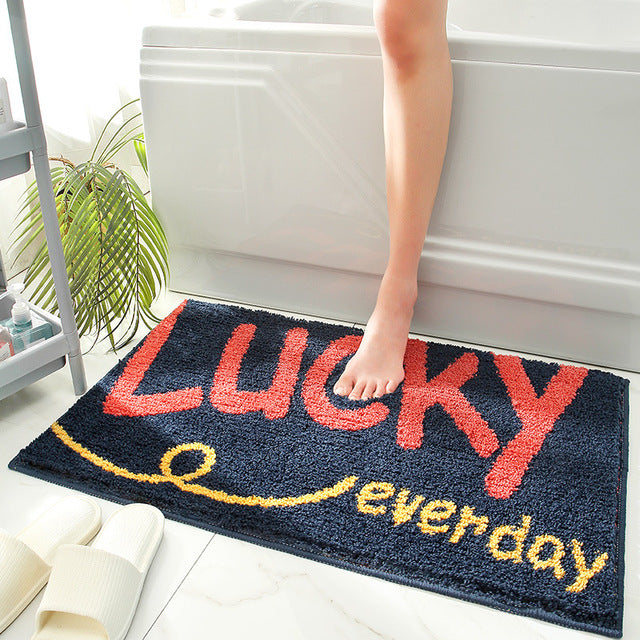 Colorful and Soft Mats – Non-Slip Bath Mats for Bathroom and Entrance Area | Bowlift
