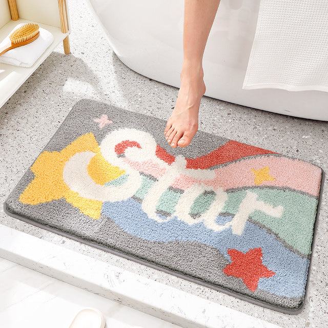 Colorful and Soft Mats – Non-Slip Bath Mats for Bathroom and Entrance Area | Bowlift