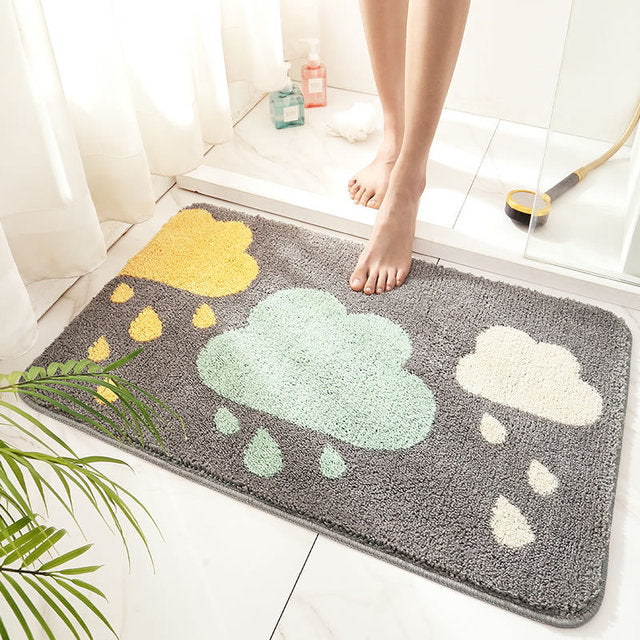 Colorful and Soft Mats – Non-Slip Bath Mats for Bathroom and Entrance Area | Bowlift