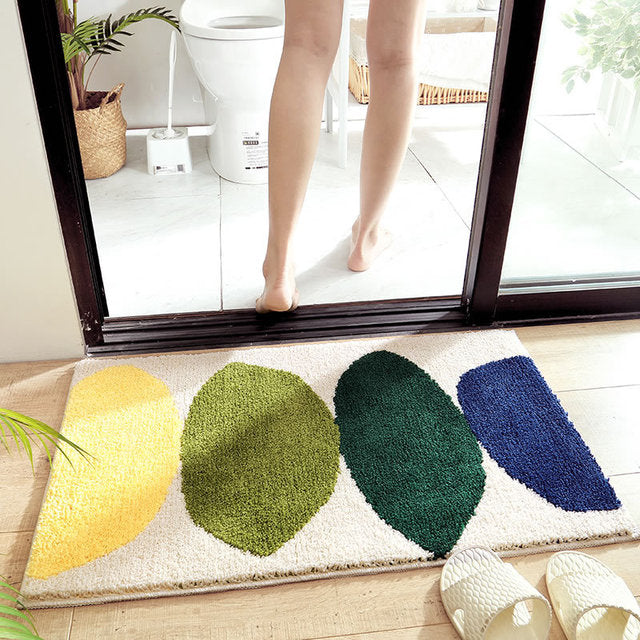 Colorful and Soft Mats – Non-Slip Bath Mats for Bathroom and Entrance Area | Bowlift