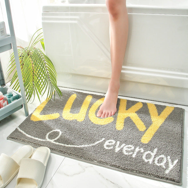 Colorful and Soft Mats – Non-Slip Bath Mats for Bathroom and Entrance Area | Bowlift