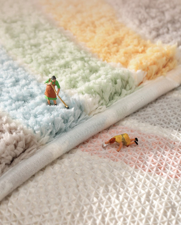 Colorful and Soft Mats – Non-Slip Bath Mats for Bathroom and Entrance Area | Bowlift