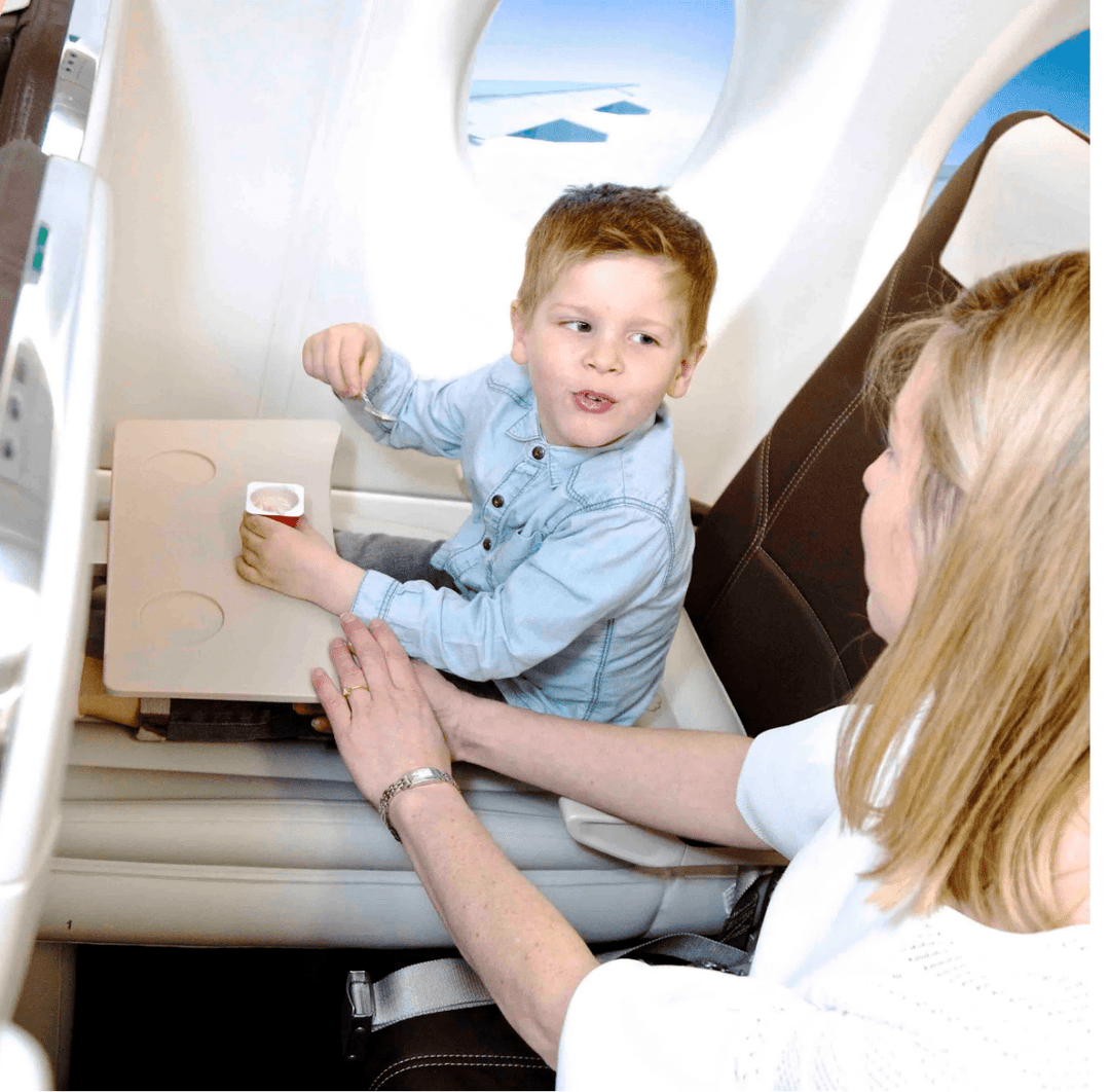BowLift | Inflatable Airplane Seat Bed for Toddlers for Comfortable Travel