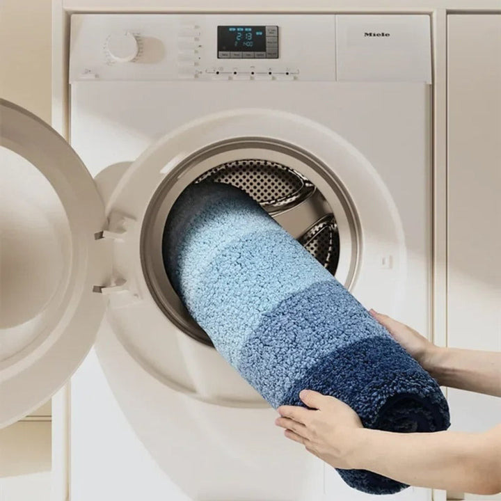 BowLift | Coastal Wave Pattern Non-Slip Bath Mat