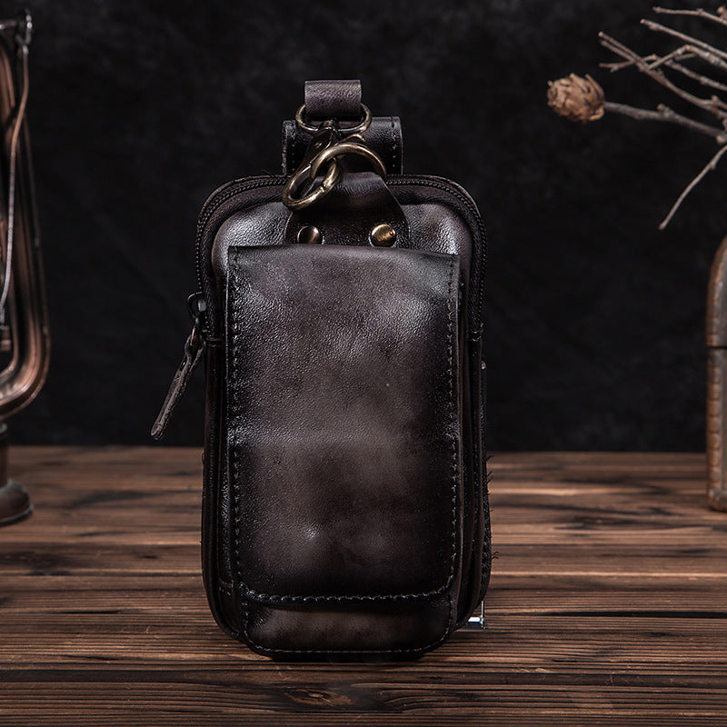 BowLift | Elegant Leather Hip Pouch for Men