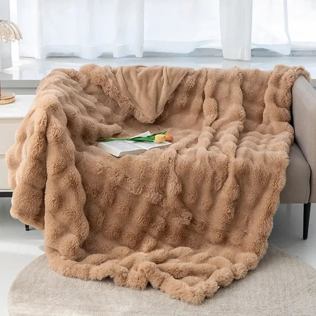 BowLift | Colin Plush Blanket | Winter Luxe and Super Soft