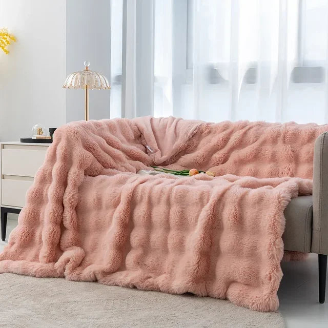 BowLift | Colin Plush Blanket | Winter Luxe and Super Soft