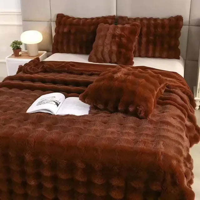 BowLift | Colin Plush Blanket | Winter Luxe and Super Soft