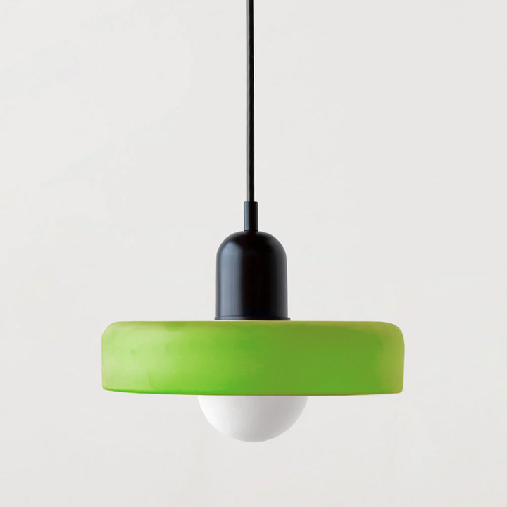 Bauhaus Colorful Glass Pendant Lamp - Modern Design Lamp for Living Room and Dining Room | Bowlift