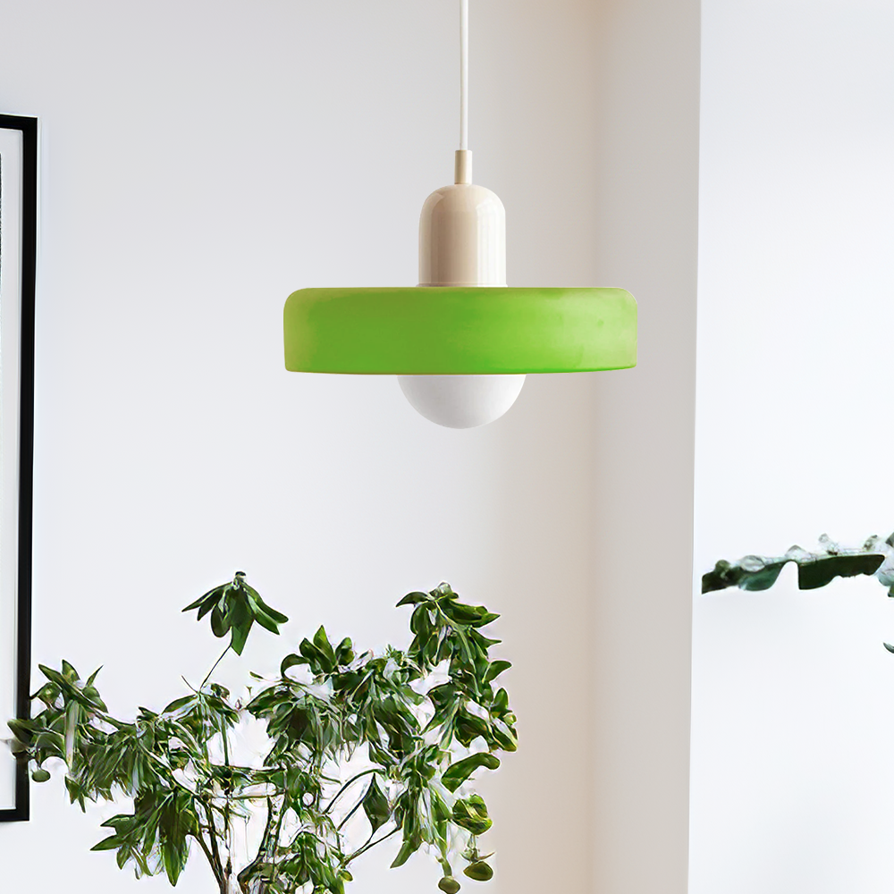 BowLift | Bauhaus Inspired Colourful Glass Pendant Light