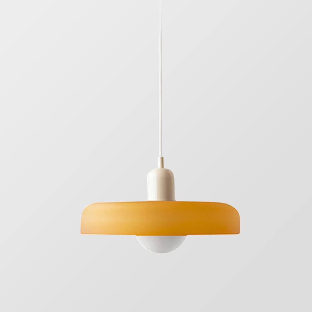 Bauhaus Colorful Glass Pendant Lamp - Modern Design Lamp for Living Room and Dining Room | Bowlift