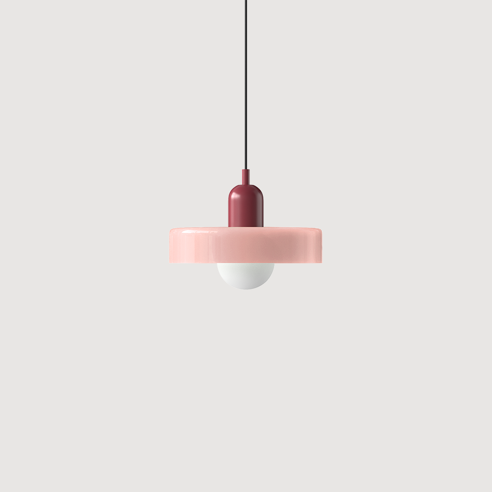Bauhaus Colorful Glass Pendant Lamp - Modern Design Lamp for Living Room and Dining Room | Bowlift