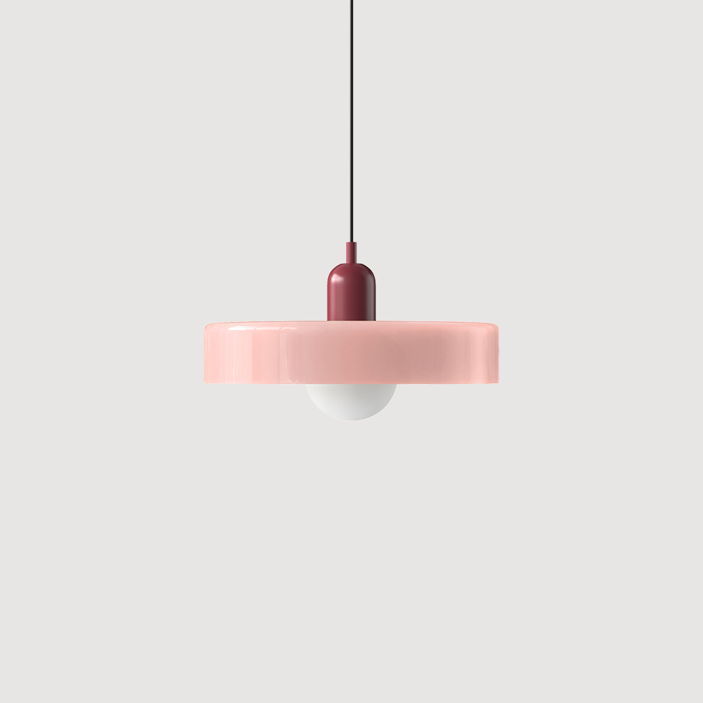 Bauhaus Colorful Glass Pendant Lamp - Modern Design Lamp for Living Room and Dining Room | Bowlift