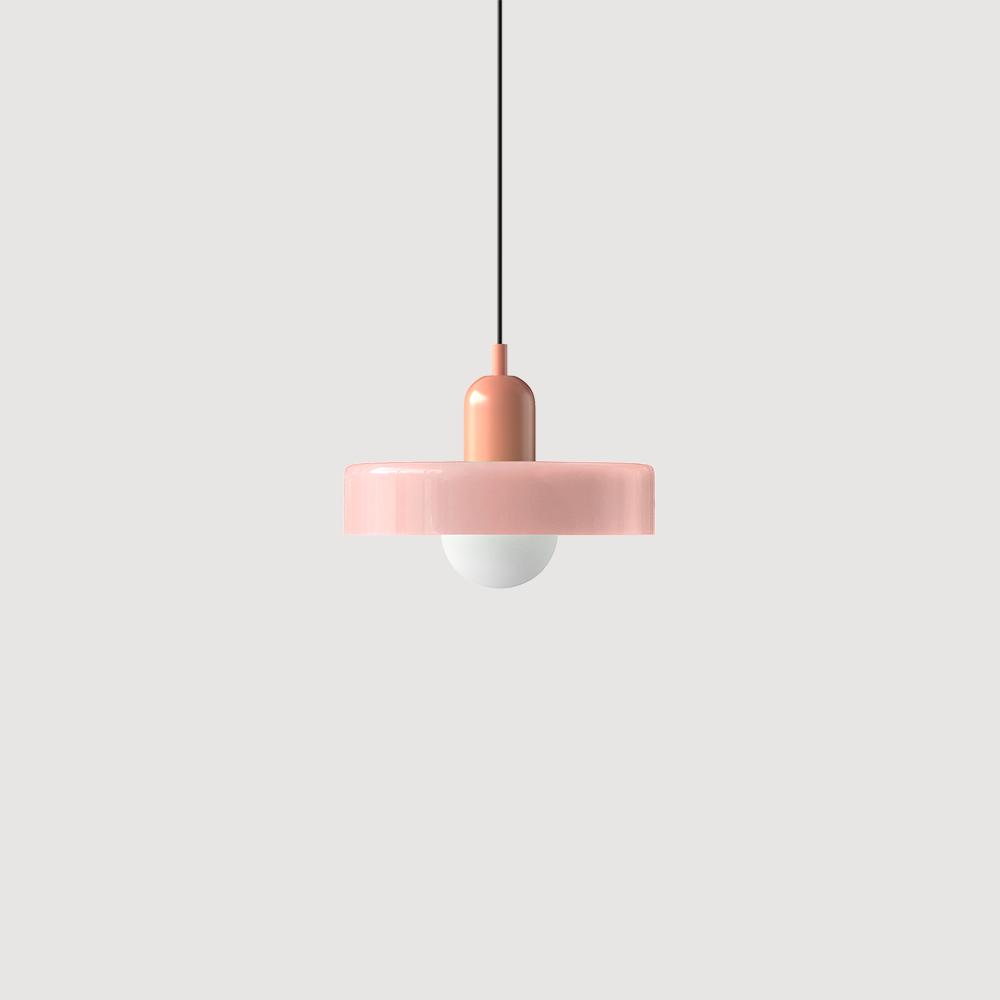 BowLift | Bauhaus Inspired Colourful Glass Pendant Light