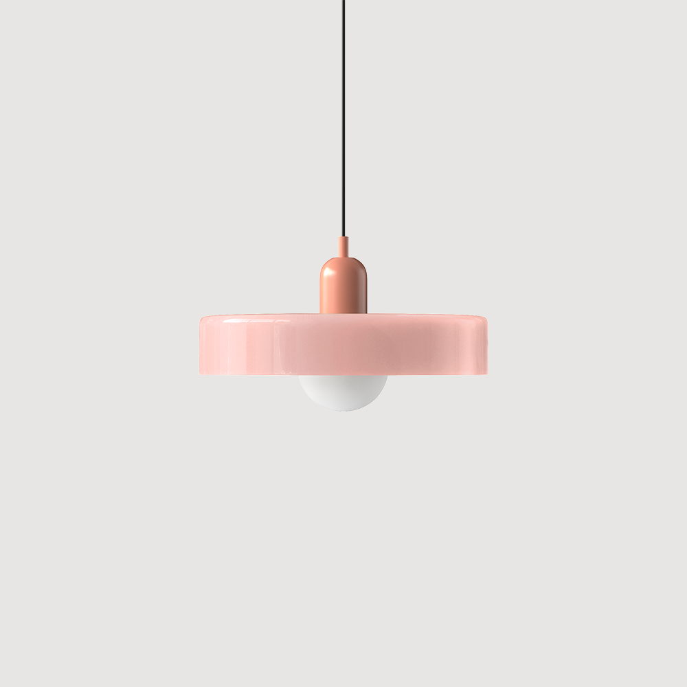 Bauhaus Colorful Glass Pendant Lamp - Modern Design Lamp for Living Room and Dining Room | Bowlift