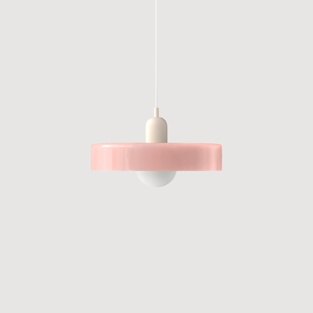 Bauhaus Colorful Glass Pendant Lamp - Modern Design Lamp for Living Room and Dining Room | Bowlift