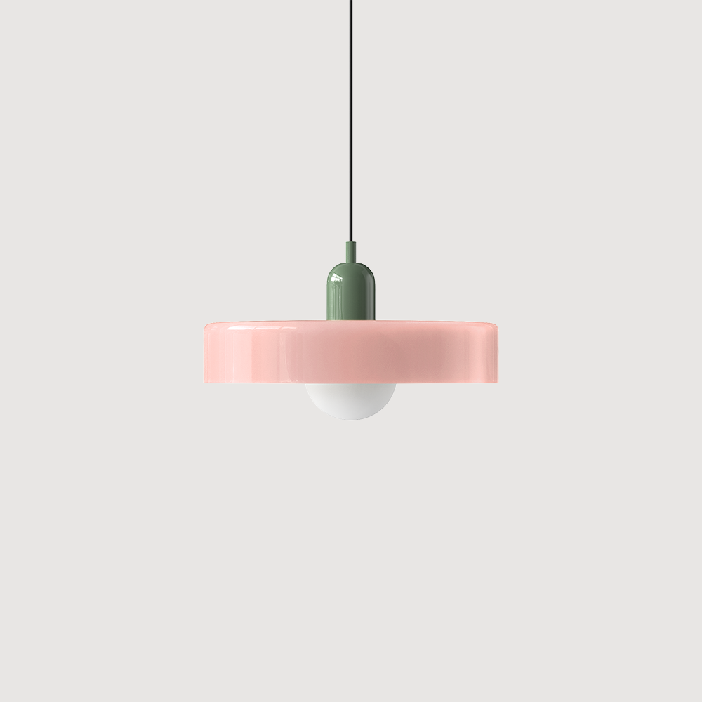 Bauhaus Colorful Glass Pendant Lamp - Modern Design Lamp for Living Room and Dining Room | Bowlift