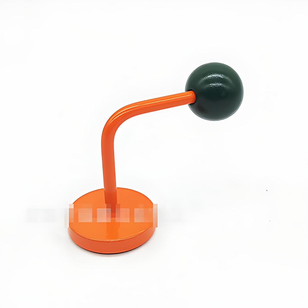 MagneSphere Wooden Magnetic Wall Hooks – Colorful Storage Solution Without Drilling | Bowlift