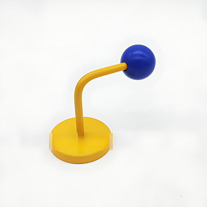 MagneSphere Wooden Magnetic Wall Hooks – Colorful Storage Solution Without Drilling | Bowlift