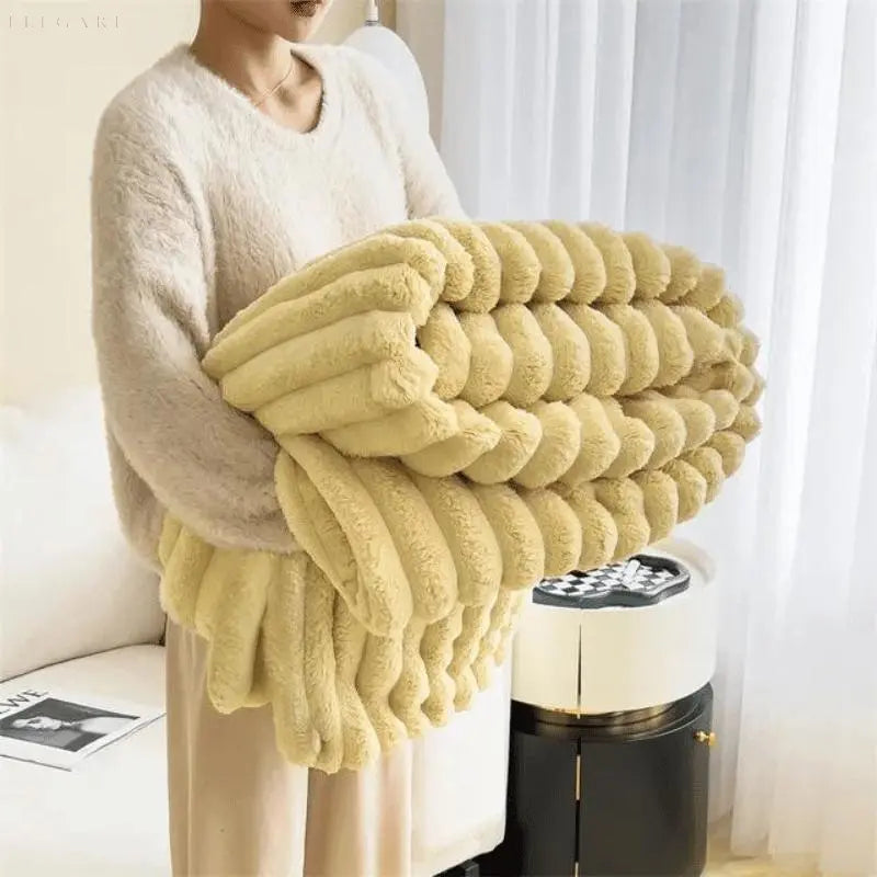 BowLift | CozyFleece Plush Blanket Soft Warm Throw