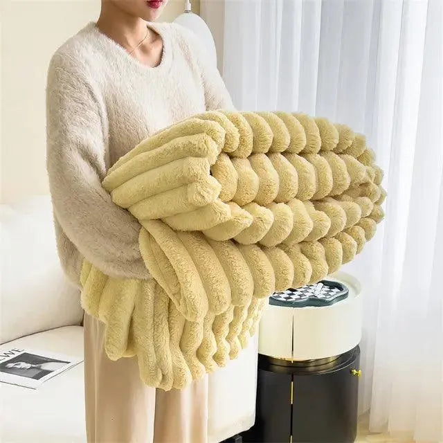 BowLift | CozyFleece Plush Blanket Soft Warm Throw