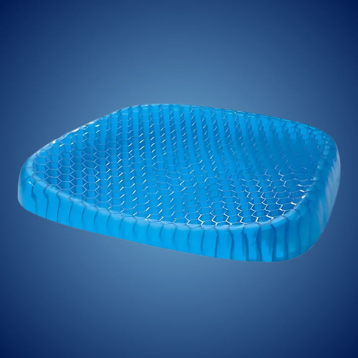 ComfortGel Orthopedic Gel Seat Cushion | Pressure Relief - Tailbone Pain - Lower Back Support - For Office Chair - Car - Wheelchair Use Bowlift