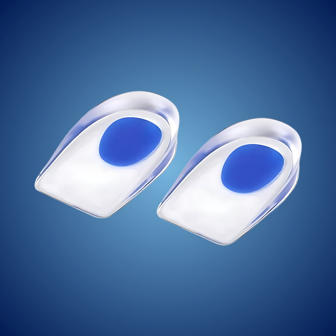 ComfortStep Plantar Heel Cups Gel Pads | Enhanced Cushioning - for Heel Pain Relief and Foot Issues Bowlift
