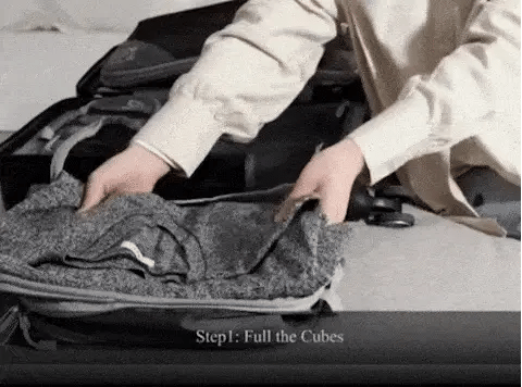 BowLift | Compression Packing Cubes | Maximise Space