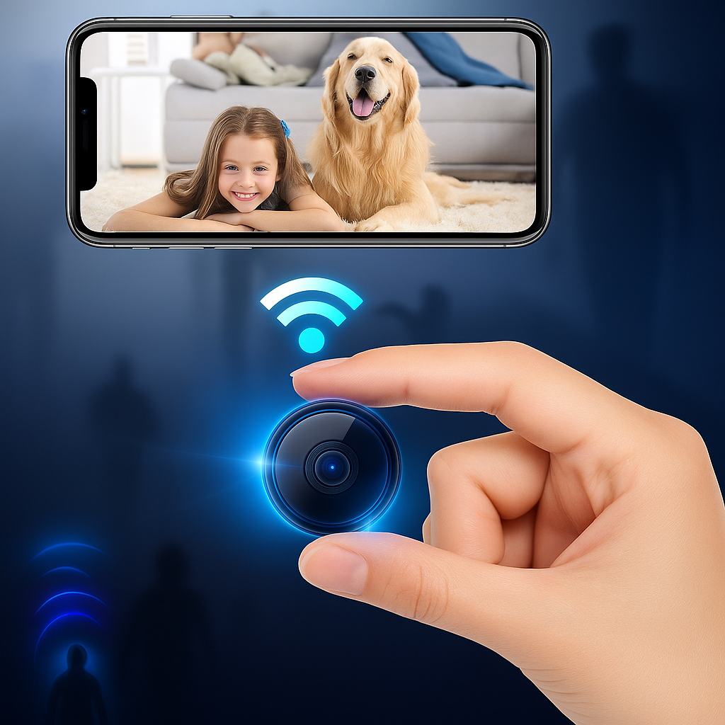 BowLift | Security Camera Wireless Mini HD Indoor Monitor