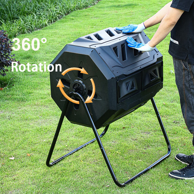 BowLift | Kitchen Waste Compost Barrel, Household Garden Fertilizer Fermentation Barrel, Nutrient Compost Box