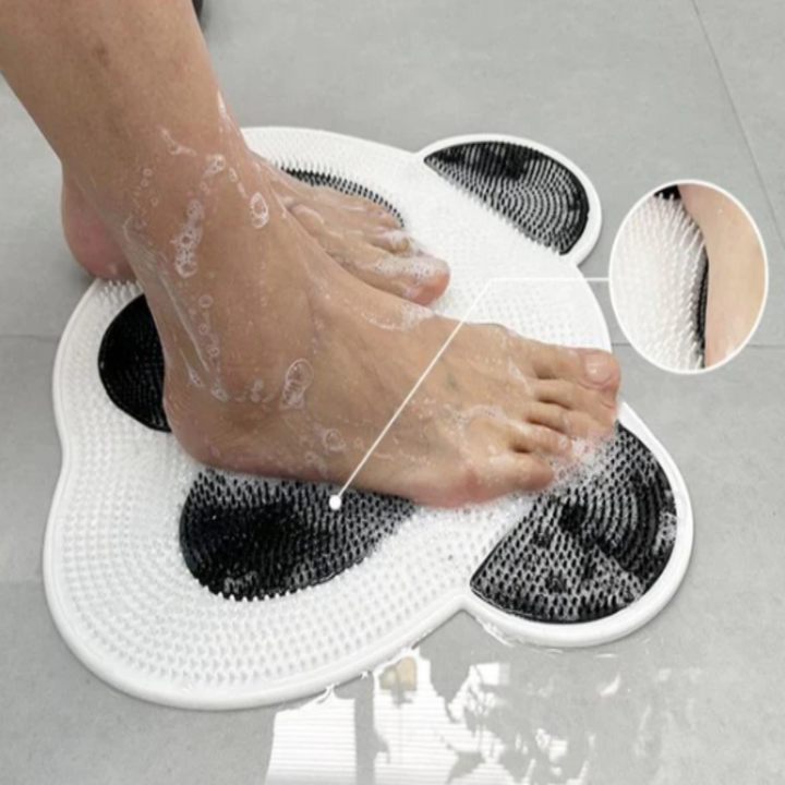 BowLift | Panda Pattern Non-Slip Massage Bathroom Mat