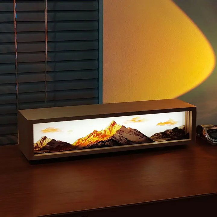 Dream Aura Interactive Desktop Artsy Canvas Lamp | Bowlift