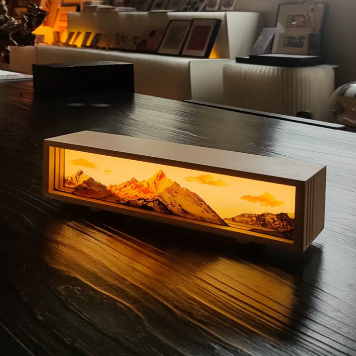 Dream Aura Interactive Desktop Artsy Canvas Lamp | Bowlift