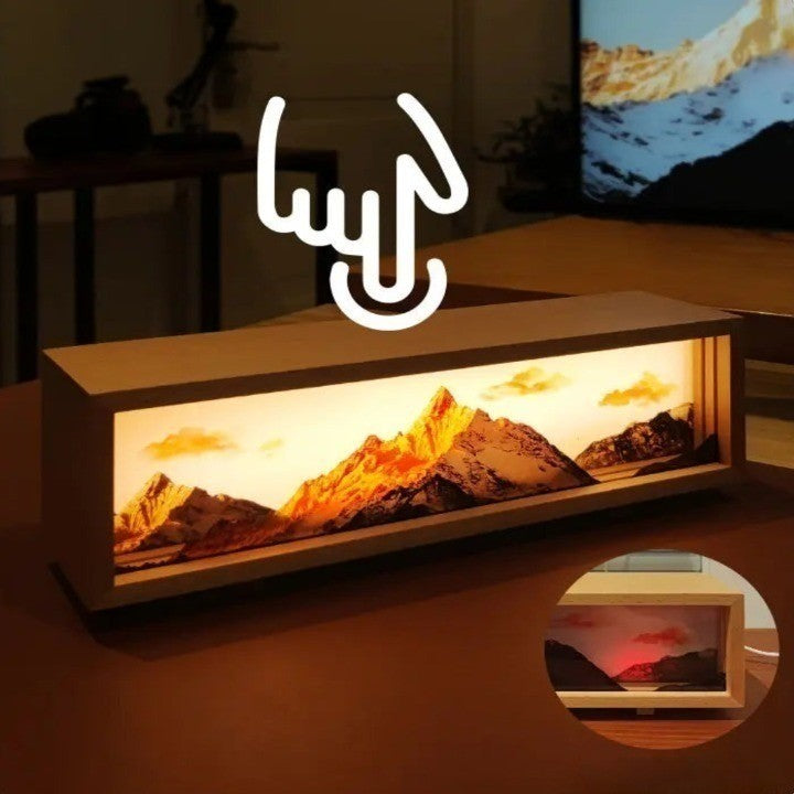 Dream Aura Interactive Desktop Artsy Canvas Lamp | Bowlift