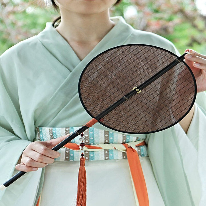 Foldable Bamboo Silk Hand Fan | Bowlift