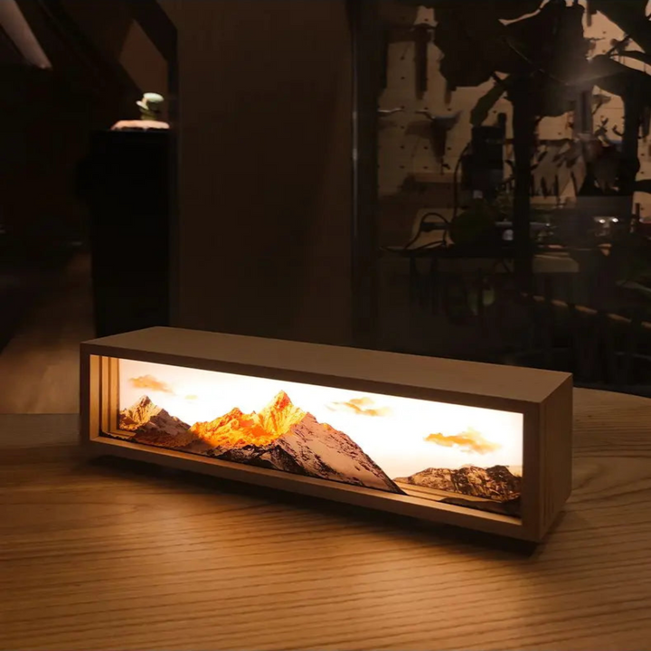 Dream Aura Interactive Desktop Artsy Canvas Lamp | Bowlift