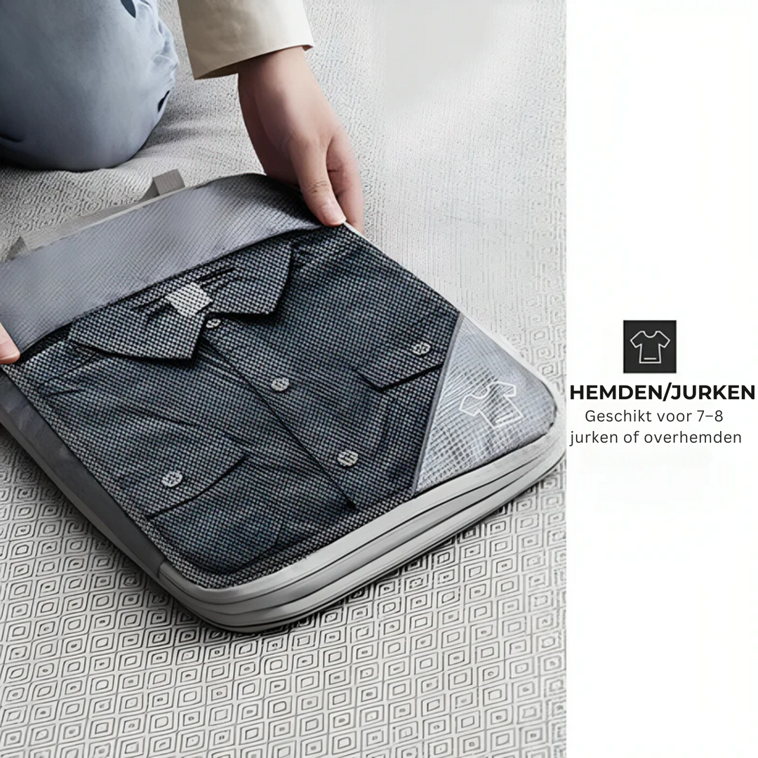 BowLift | PackMate Compression Travel Set – Space-Saving Travel Cubes for Organized Packing