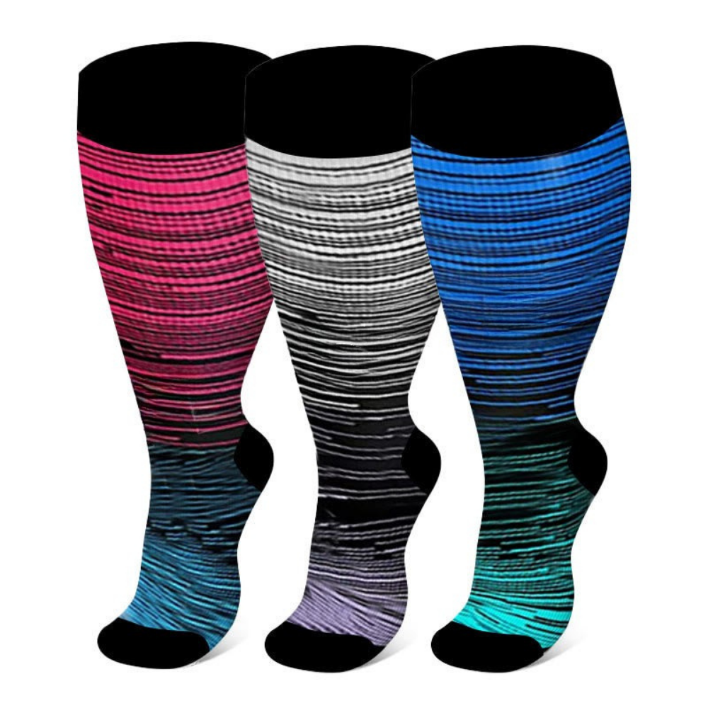 BowLift | Compression Socks for Circulation | Knee High Non-Slip