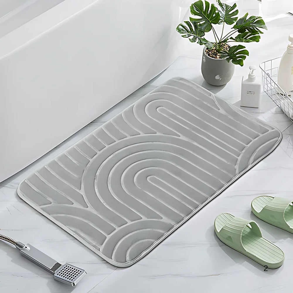 BowLift | Concentric Arches Cashmere Bath Mat