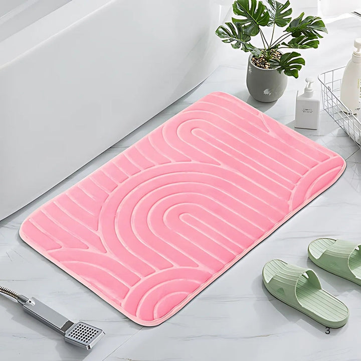 BowLift | Concentric Arches Cashmere Bath Mat