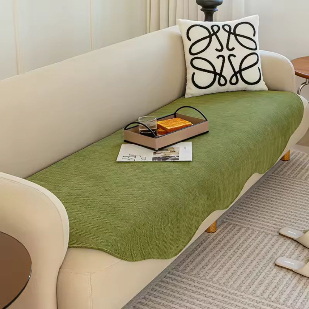 BowLift | All-Season Plain Contour Fit Sofa Cover