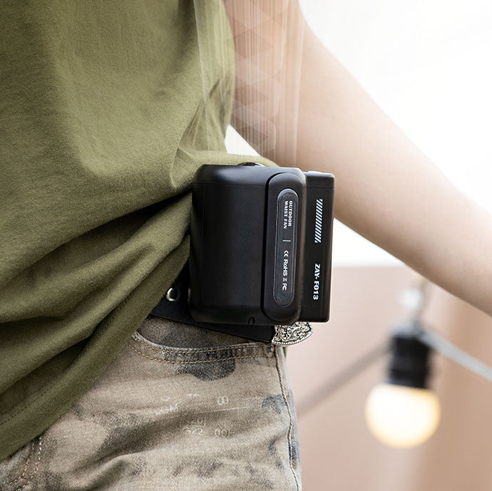 BowLift | Portable Cooling Fan Handsfree Rechargeable Clip