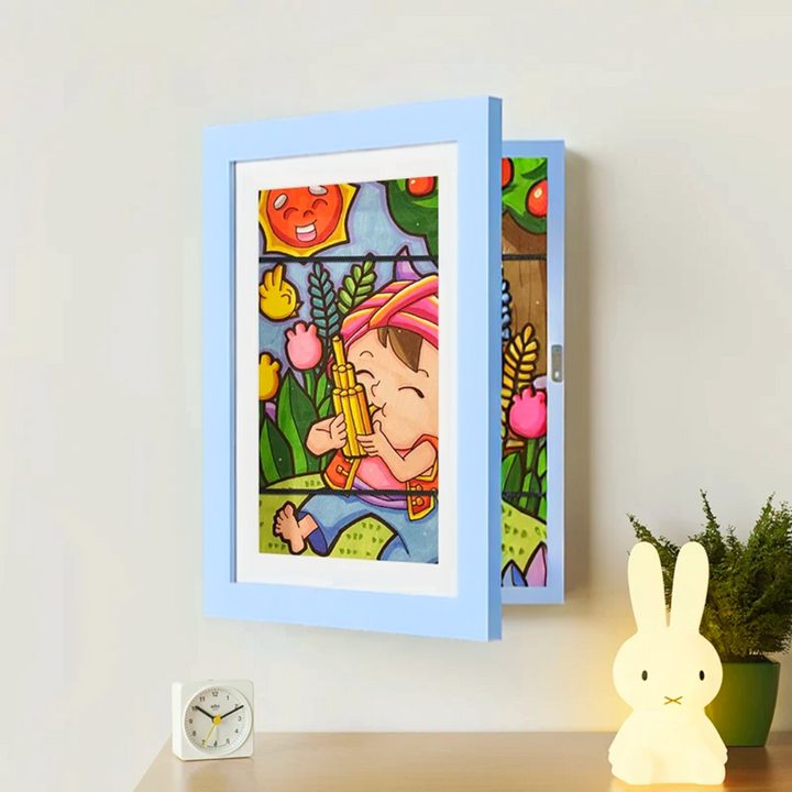 BowLift | Wall Art Frame for Kids’ Artwork Display