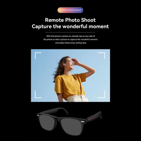 BowLift | Smart Audio Sunglasses with Touch Control, AI Voice Assistant, and UV Protection