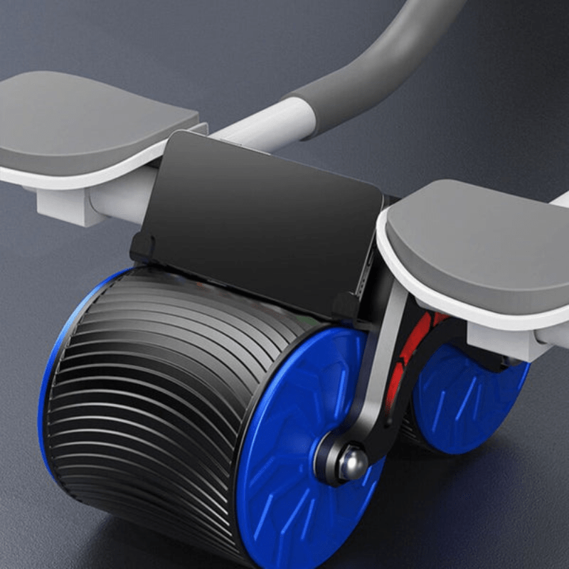 BowLift | Coremaster Roller – Abdominal trainer with retractable mechanism & wide wheel for safe training