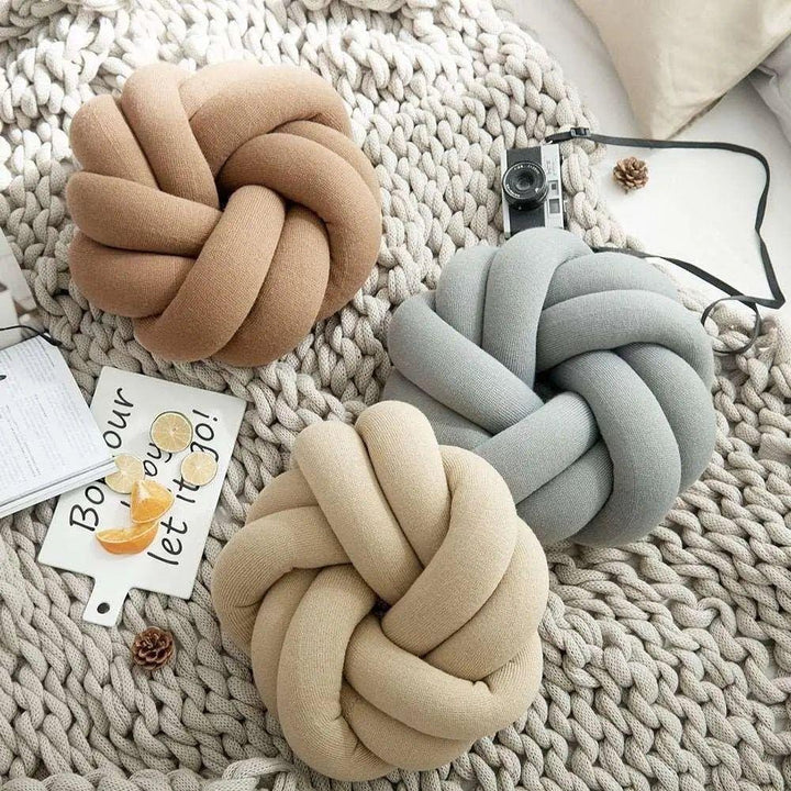 Cotton Knot Pillow - Cotton Knot Pillow | Bowlift