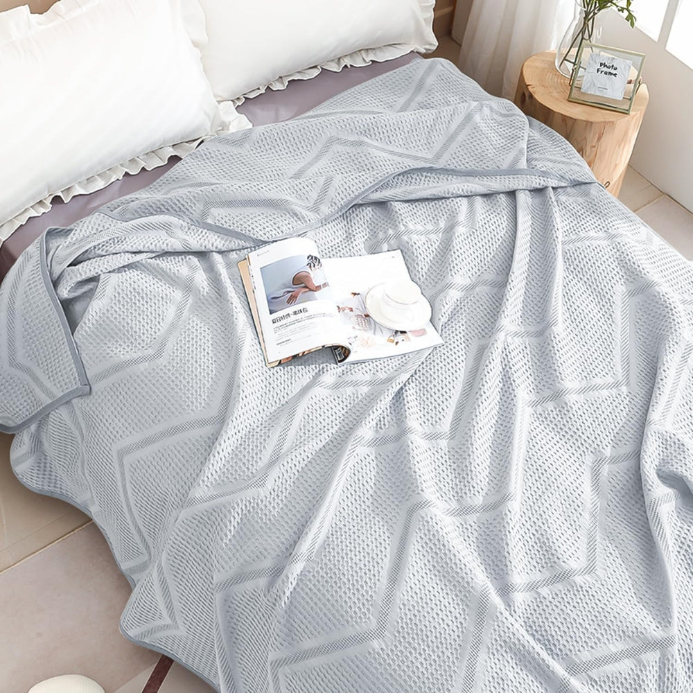 BowLift | Cotton Nest Waffle Summer Blanket