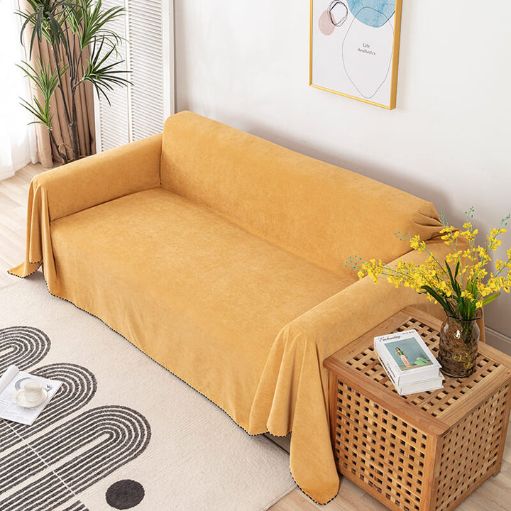 BowLift | Water-repellent Couchora Furniture Cover – Durable Cord Blanket for Sofa and Chair