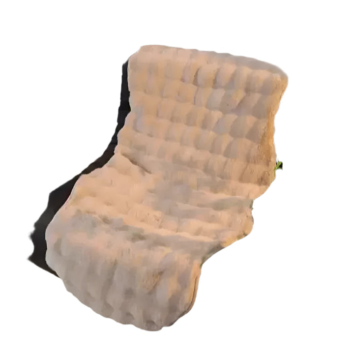 Ultra-soft plush blanket with non-slip back Bowlift