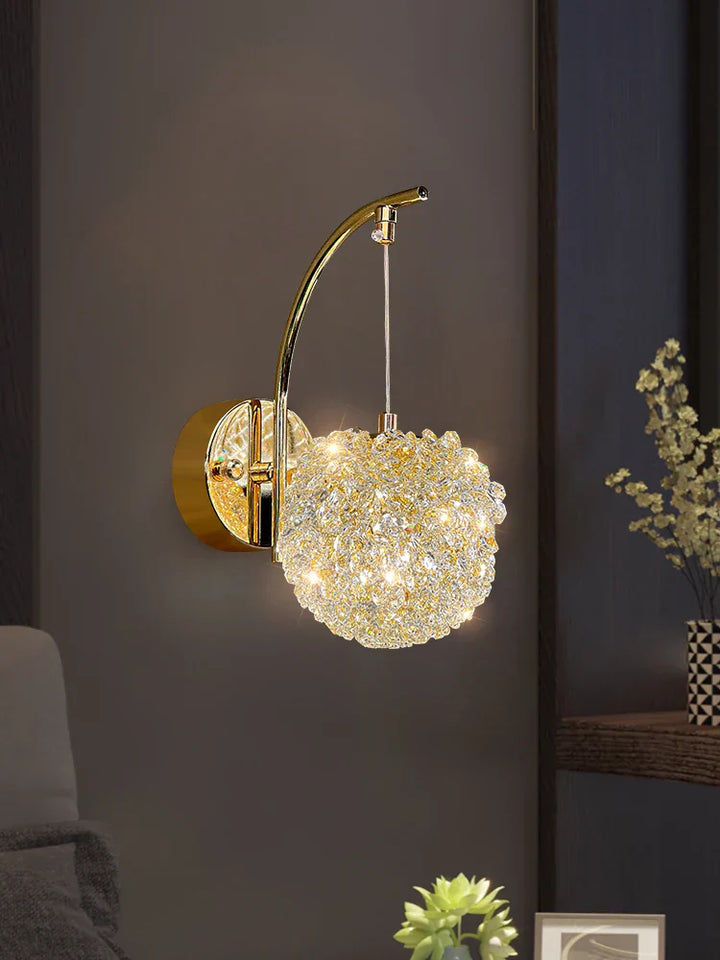 BowLift | Luxury Wall Lamp of Crystal - Refined Lighting for Your Interior